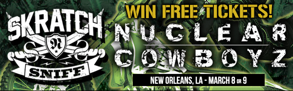 Enter to win tickets to Nuclear Cowboys in New Orleans LA on March 8 or 9